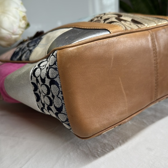 Vintage Coach Patchwork Tote - Picture 13 of 15